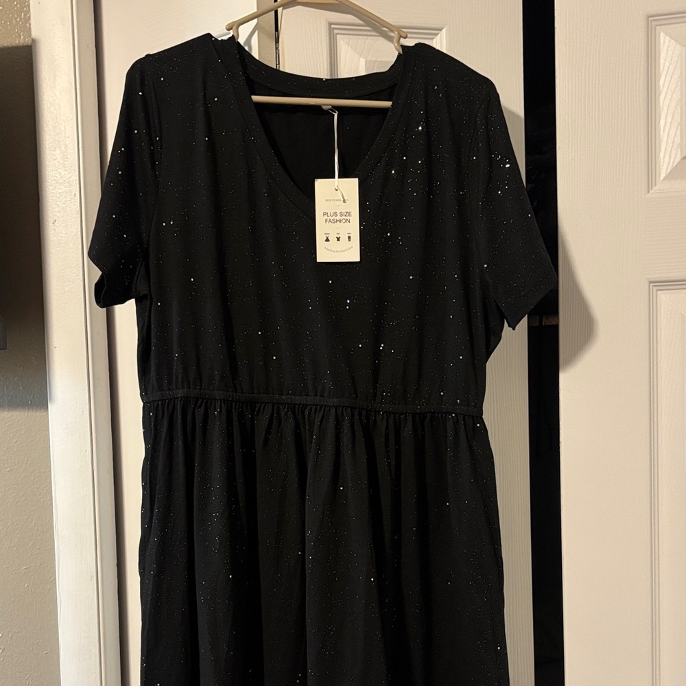 Black Sparkle Dress